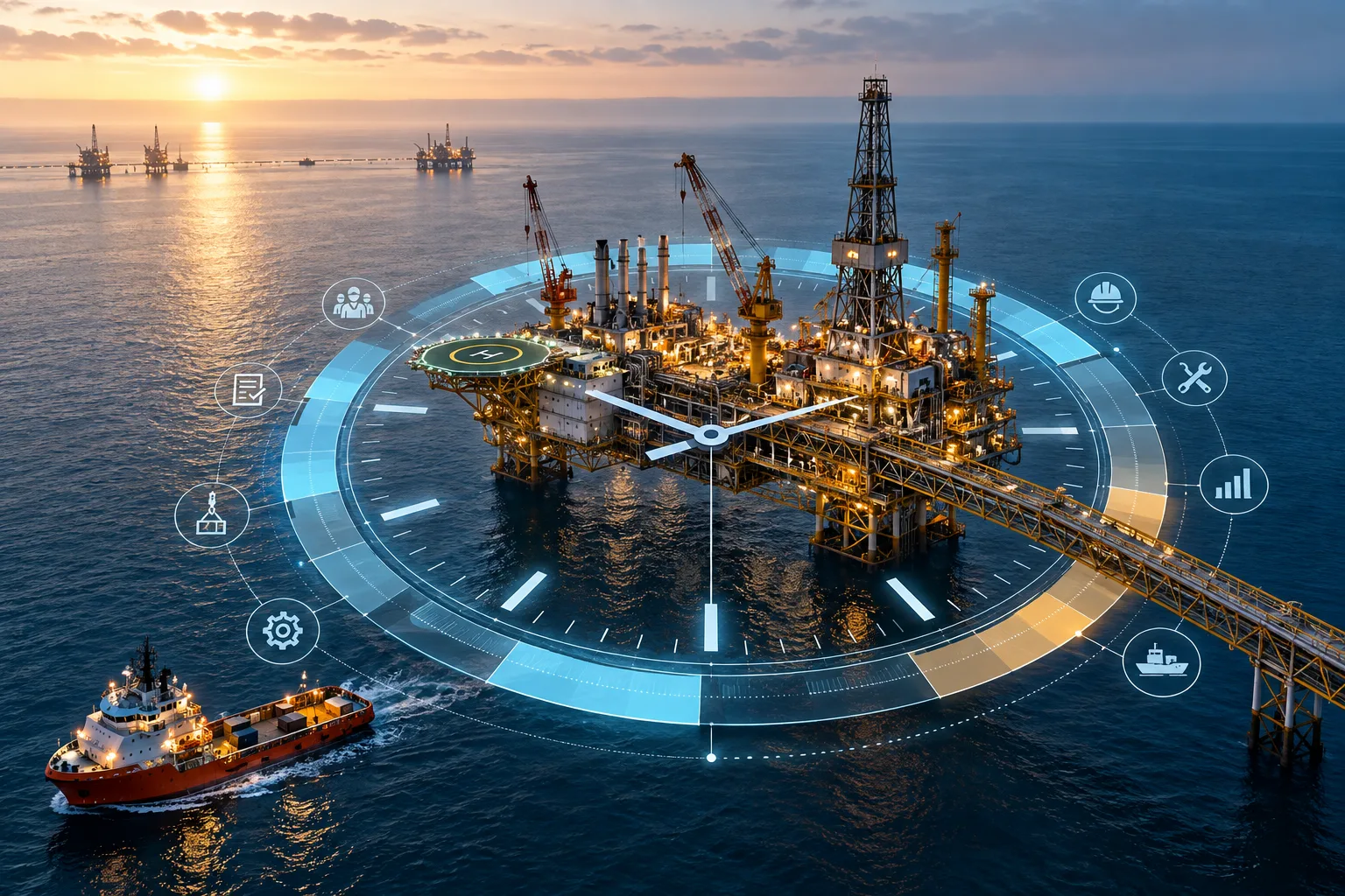 Manpower Supply for Offshore Projects in Lower Zakum